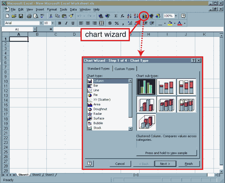 chart wizard DriverLayer Search Engine